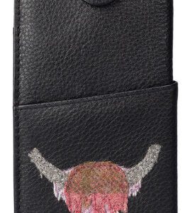 Cute Aberdeen Angus the Cow Glass Case