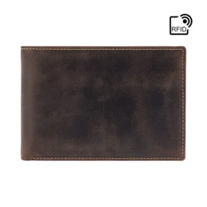 Jet - Slim Wallet - Front - Brown