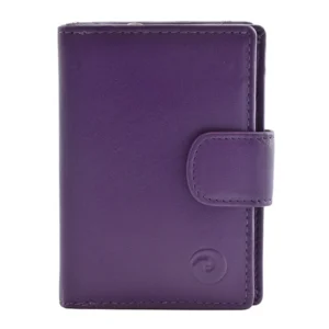 Origin Small Tab Purse Front View - Purple