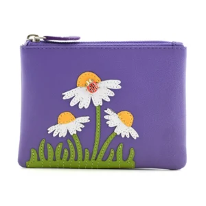 Peony Coin Purse - Front View