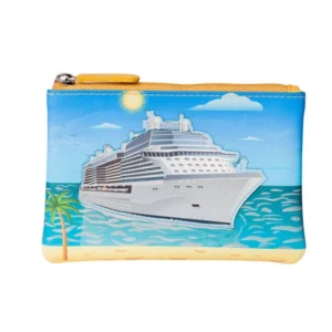 Pinky Cruise Coin Purse - Front View